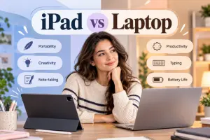 iPad vs Laptop: Complete Comparison for Work, Study & Daily Use