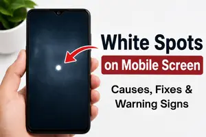 Why White Spots Appear on Mobile Screens and How to Fix Them